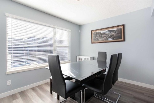 1074 Panatella Boulevard Nw, Calgary, AB - Indoor Photo Showing Dining Room