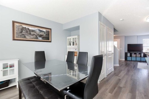 1074 Panatella Boulevard Nw, Calgary, AB - Indoor Photo Showing Dining Room