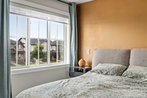 182 River Heights Drive, Cochrane, AB - Indoor Photo Showing Bedroom