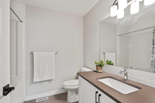 182 River Heights Drive, Cochrane, AB - Indoor Photo Showing Bathroom