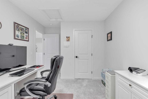 371 Fireside Way, Cochrane, AB - Indoor Photo Showing Office