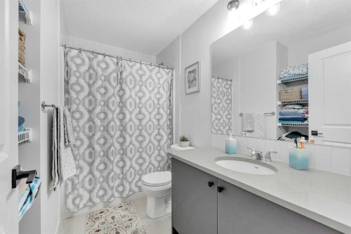 371 Fireside Way, Cochrane, AB - Indoor Photo Showing Bathroom