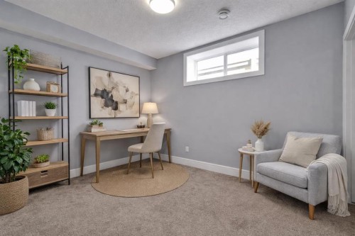 302 Kinniburgh Rd, Chestermere, AB - Indoor Photo Showing Office