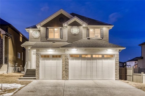 302 Kinniburgh Rd, Chestermere, AB - Outdoor With Facade