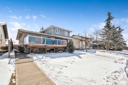50 Cedarwood Rise Sw, Calgary, AB - Outdoor With Deck Patio Veranda