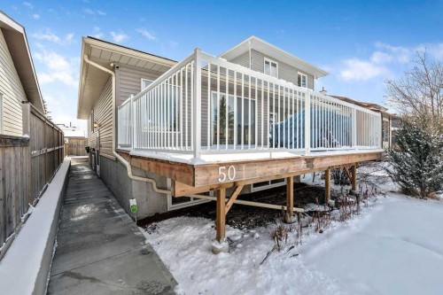 50 Cedarwood Rise Sw, Calgary, AB - Outdoor With Deck Patio Veranda