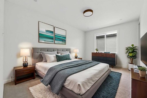 960 South Shore Terrace, Chestermere, AB - Indoor Photo Showing Bedroom