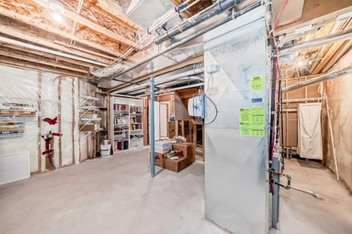 220 Rocky Ridge Villas Nw, Calgary, AB - Indoor Photo Showing Basement