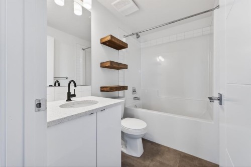 214 Seton Passage Se, Calgary, AB - Indoor Photo Showing Bathroom