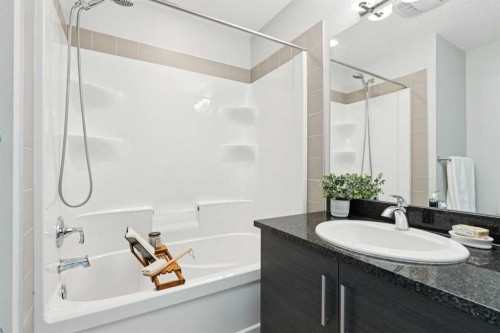 2506 Jumping Pound Common, Cochrane, AB - Indoor Photo Showing Bathroom