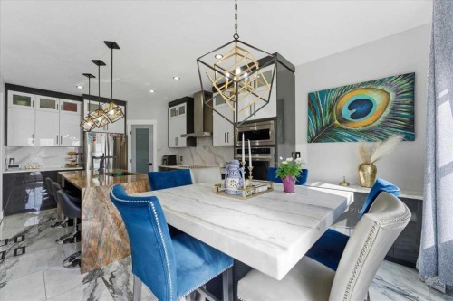 73 Saddleland Close Ne, Calgary, AB - Indoor Photo Showing Dining Room