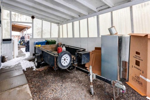 93 Huntstrom Drive Ne, Calgary, AB - Indoor Photo Showing Garage