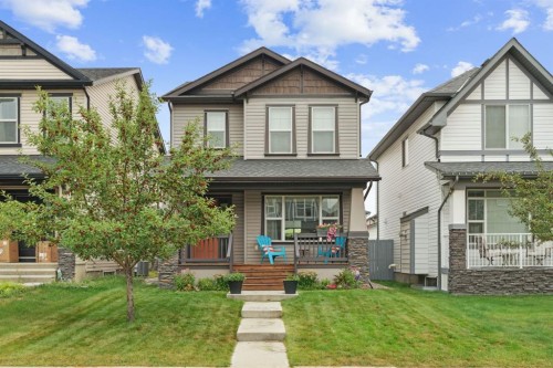 44 Legacy Crescent Se, Calgary, AB - Outdoor With Deck Patio Veranda