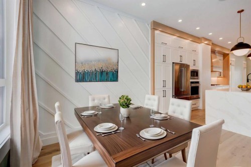 2425 27 Street Sw, Calgary, AB - Indoor Photo Showing Dining Room