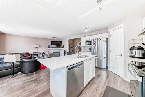 9 Somerside Crescent Sw, Calgary, AB - Indoor Photo Showing Kitchen With Double Sink