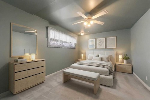 68 West Glen Crescent Sw, Calgary, AB - Indoor Photo Showing Bedroom