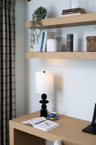 13 Wild Rose Way Se, Calgary, AB - Indoor Photo Showing Office