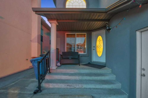 107 Taracove Landing Ne, Calgary, AB - Outdoor With Deck Patio Veranda With Exterior
