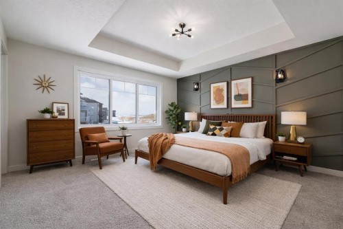 1989 Mccaskill Drive, Crossfield, AB - Indoor Photo Showing Bedroom