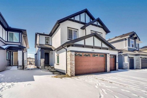 230 Kinniburgh Loop, Chestermere, AB - Outdoor With Facade