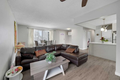 990 Marcombe Drive Ne, Calgary, AB - Indoor Photo Showing Living Room