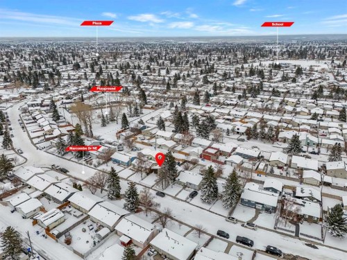 990 Marcombe Drive Ne, Calgary, AB - Outdoor With View