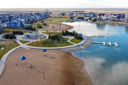 407-140 Mahogany Street, Calgary, AB - Outdoor With Body Of Water With View