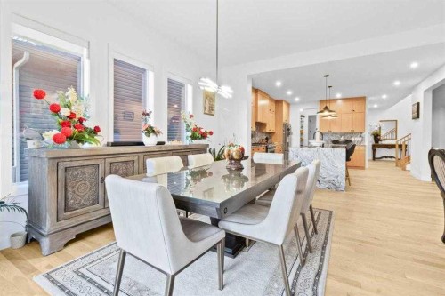44 Ranchers Way, Okotoks, AB - Indoor Photo Showing Dining Room