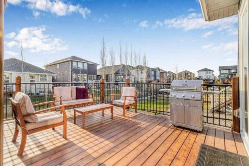 44 Ranchers Way, Okotoks, AB - Outdoor With Deck Patio Veranda