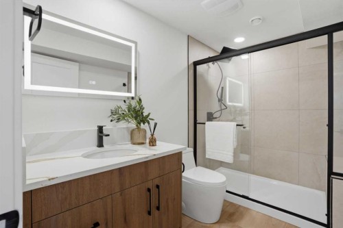 1303 87 Avenue Sw, Calgary, AB - Indoor Photo Showing Bathroom