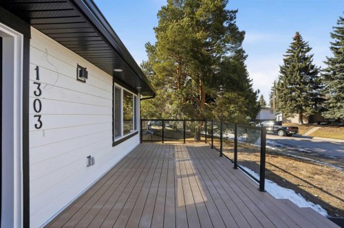 1303 87 Avenue Sw, Calgary, AB - Outdoor With Deck Patio Veranda With Exterior