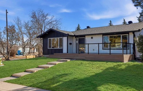 1303 87 Avenue Sw, Calgary, AB - Outdoor With Deck Patio Veranda