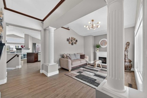 140 Citadel Park Nw, Calgary, AB - Indoor Photo Showing Other Room With Fireplace