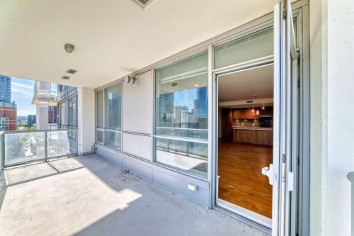 1126-222 Riverfront Avenue Sw, Calgary, AB - Outdoor With Balcony With Exterior