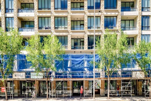 1126-222 Riverfront Avenue Sw, Calgary, AB - Outdoor With Balcony With Facade