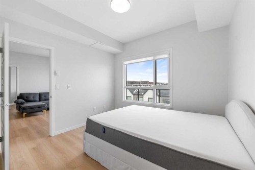 6403-20295 Seton Way Se, Calgary, AB - Indoor Photo Showing Bedroom