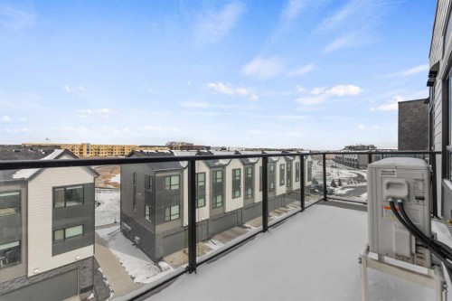 6403-20295 Seton Way Se, Calgary, AB - Outdoor With Balcony