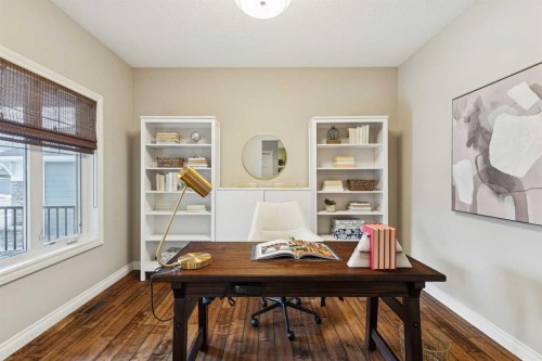 200 Aspen Summit View Sw, Calgary, AB - Indoor Photo Showing Office