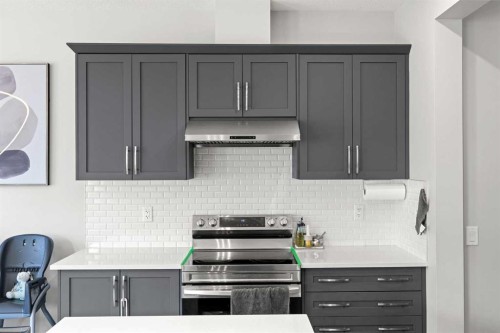 93 Cityline Square Ne, Calgary, AB - Indoor Photo Showing Kitchen