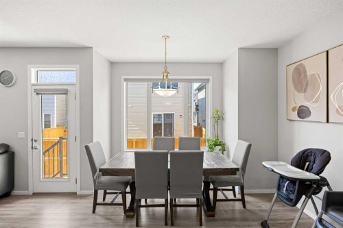 93 Cityline Square Ne, Calgary, AB - Indoor Photo Showing Dining Room