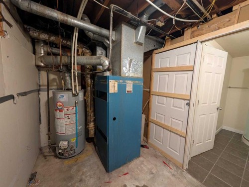 114 Castledale Way Ne, Calgary, AB - Indoor Photo Showing Basement