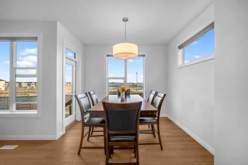 628 West Lakeview Drive, Chestermere, AB - Indoor Photo Showing Dining Room