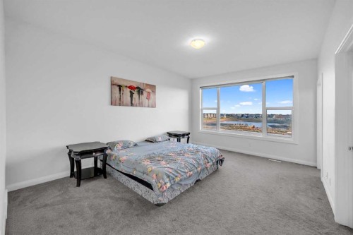 628 West Lakeview Drive, Chestermere, AB - Indoor Photo Showing Bedroom