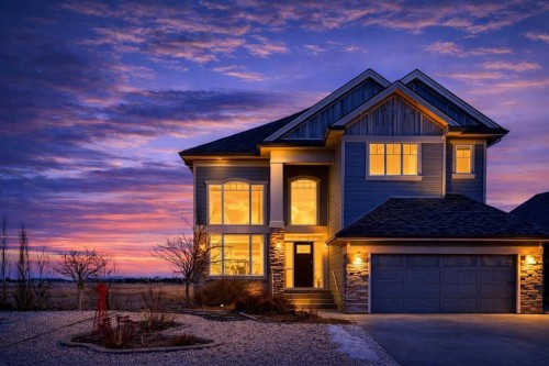 86 Muirfield Boulevard, Lyalta, AB - Outdoor With Facade