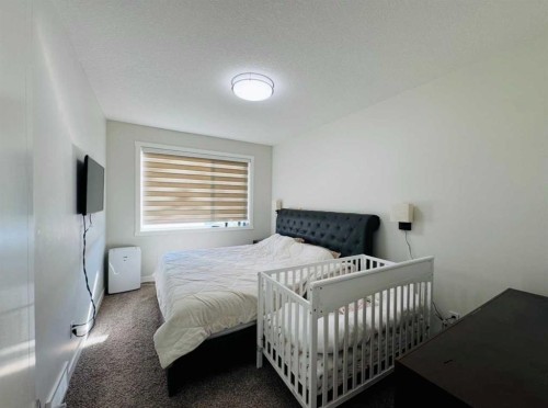 628 Cornerstone Boulevard Ne, Calgary, AB - Indoor Photo Showing Bedroom
