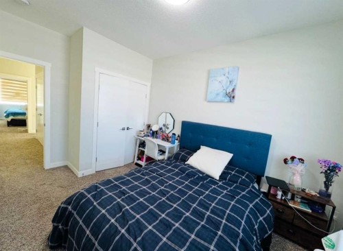 628 Cornerstone Boulevard Ne, Calgary, AB - Indoor Photo Showing Bedroom
