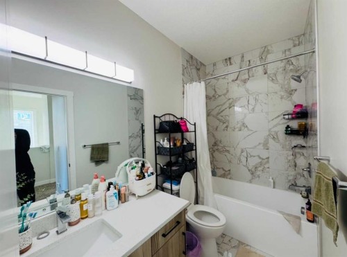 628 Cornerstone Boulevard Ne, Calgary, AB - Indoor Photo Showing Bathroom