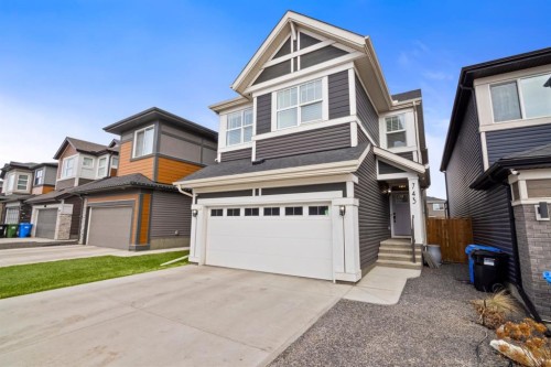 743 Seton Circle Se, Calgary, AB - Outdoor With Facade