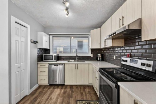 8 Malvern Crescent Ne, Calgary, AB - Indoor Photo Showing Kitchen With Stainless Steel Kitchen