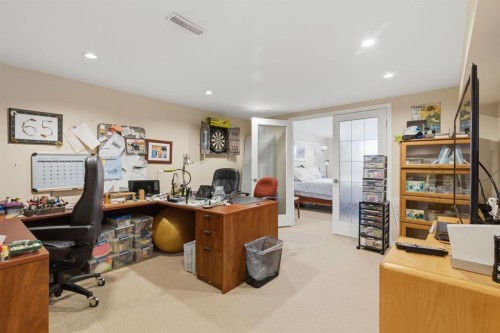 352 Oakside Circle Sw, Calgary, AB - Indoor Photo Showing Office